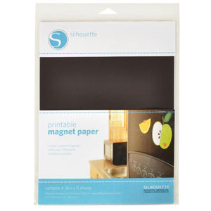 실루엣 인쇄 가능한 자석 라벨 Silhouette Printable Magnet Paper